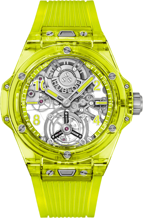 Hublot Big Bang Tourbillon Automatic Yellow Neon Saxem