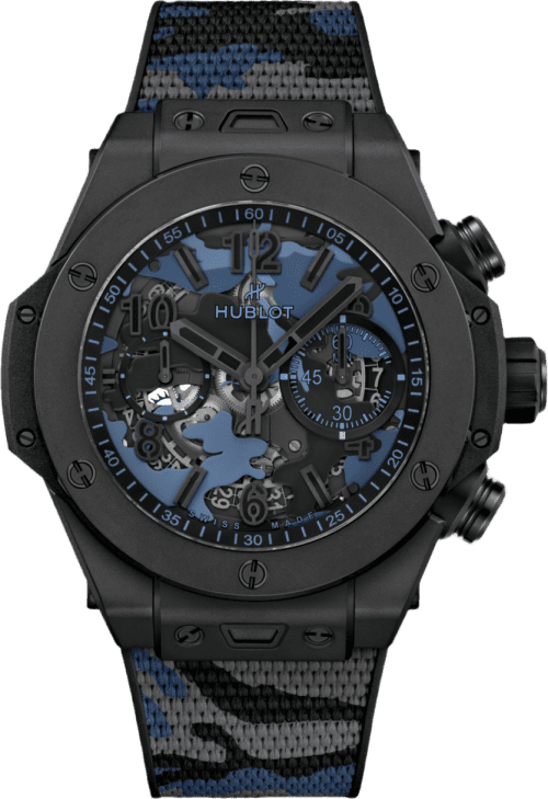 Hublot Big Bang Unico All Black Blue Camo