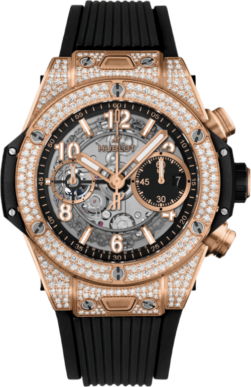 Hublot Big Bang Unico King Gold Pavé