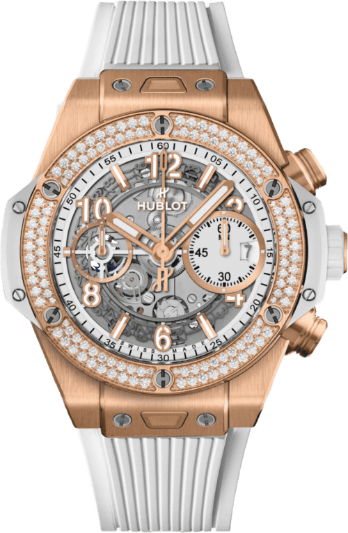 Hublot Big Bang Unico King Gold White Diamonds