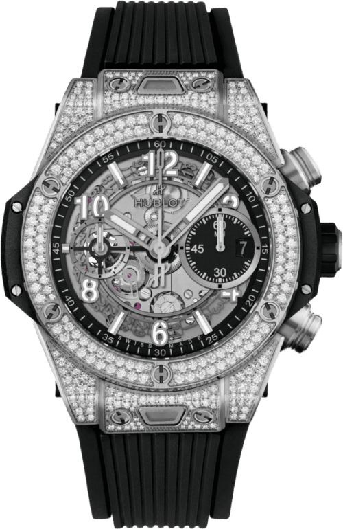 Hublot Big Bang Unico Titanium Pavé
