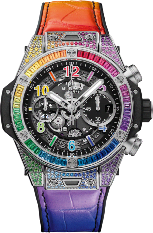 Hublot Big Bang Unico Titanium Rainbow