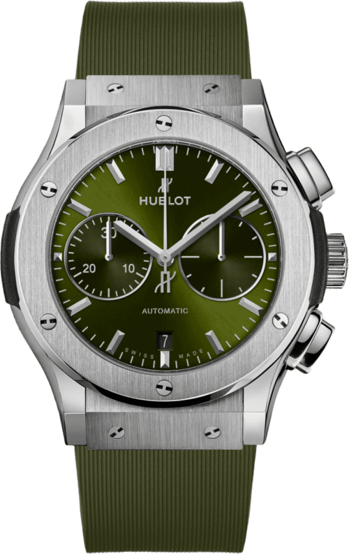 Hublot Classic Fusion Chronograph Titanium Green