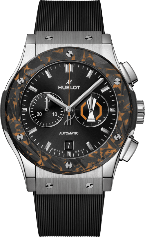 Hublot Classic Fusion Chronograph UEFA Europa League Titanium Carbon