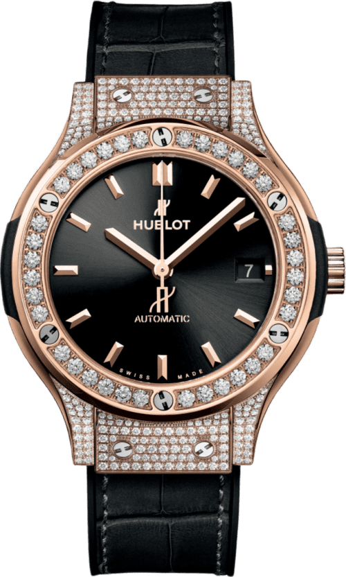 Hublot Classic Fusion King Gold Pavé