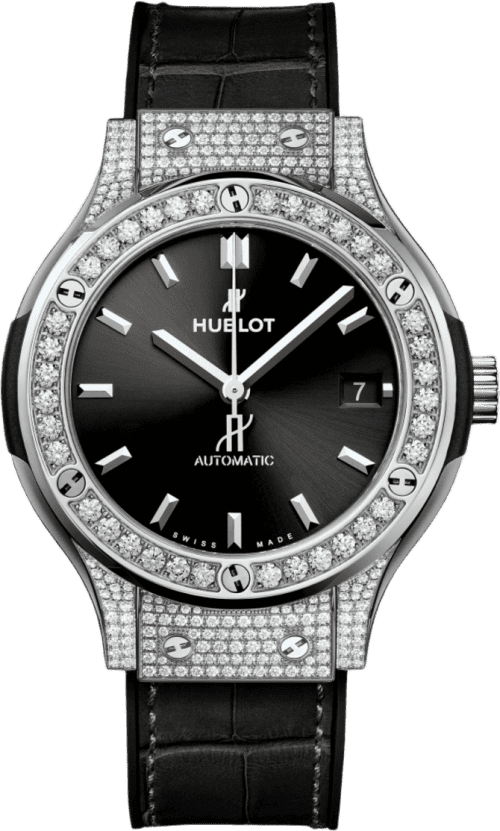 Hublot Classic Fusion Titanium Pavé