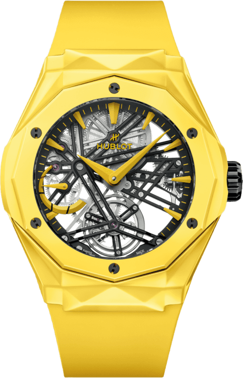 Hublot Classic Fusion Tourbillon Orlinski Yellow Magic