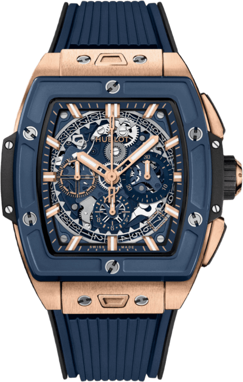 Hublot Spirit Of Big Bang King Gold Blue Ceramic