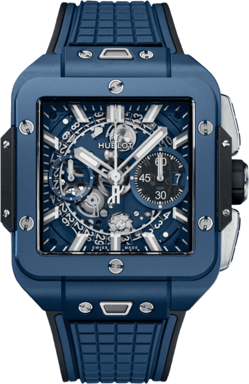 Hublot Square Bang Unico Blue Ceramic