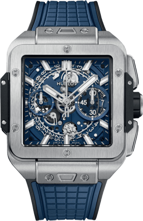 Hublot Square Bang Unico Titanium Blue