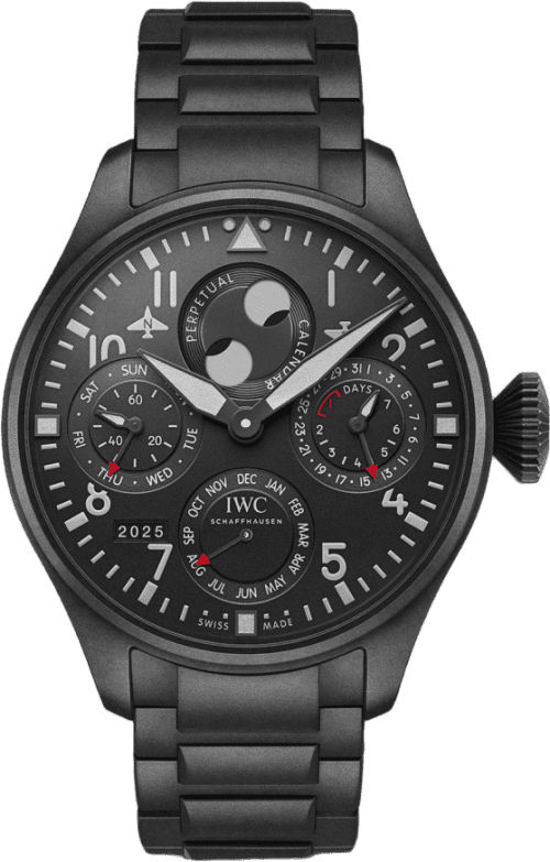IWC Big Pilot's Watch Perpetual Calendar Top Gun Ceratanium