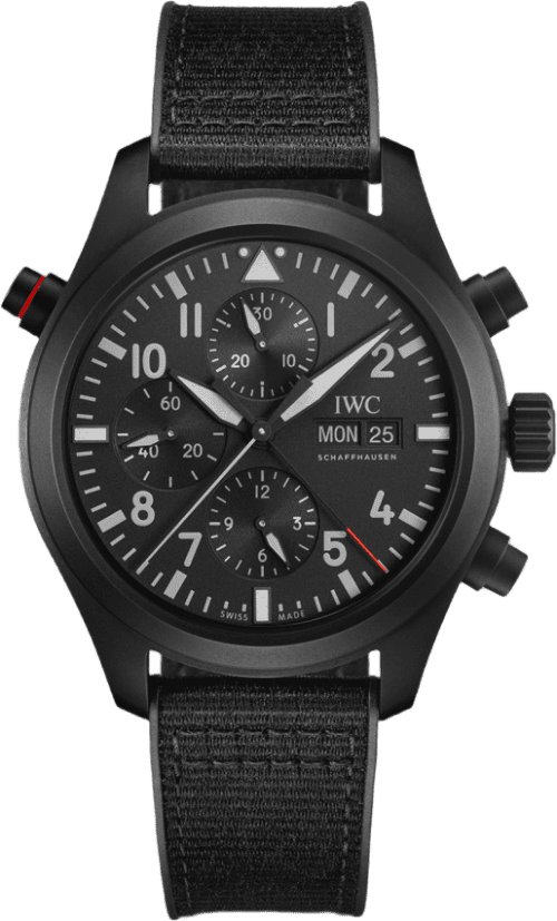 IWC Pilot's Watch Double Chronograph Top Gun Ceratanium