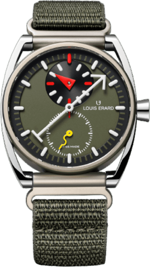 Louis Erard Le Régulateur Louis Erard x Alain Silberstein Khaki