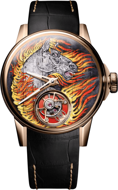 Louis Moinet Tourbillon Puzzle Fire Horse