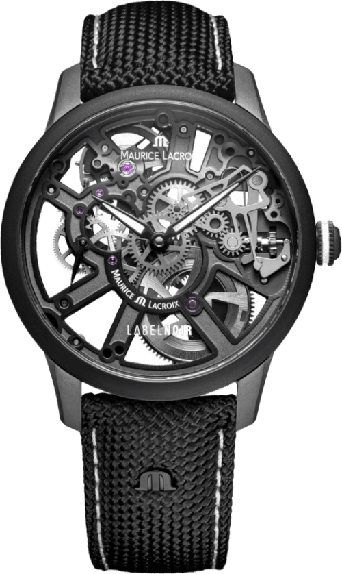 Maurice Lacroix Masterpiece Skeleton Label Noir