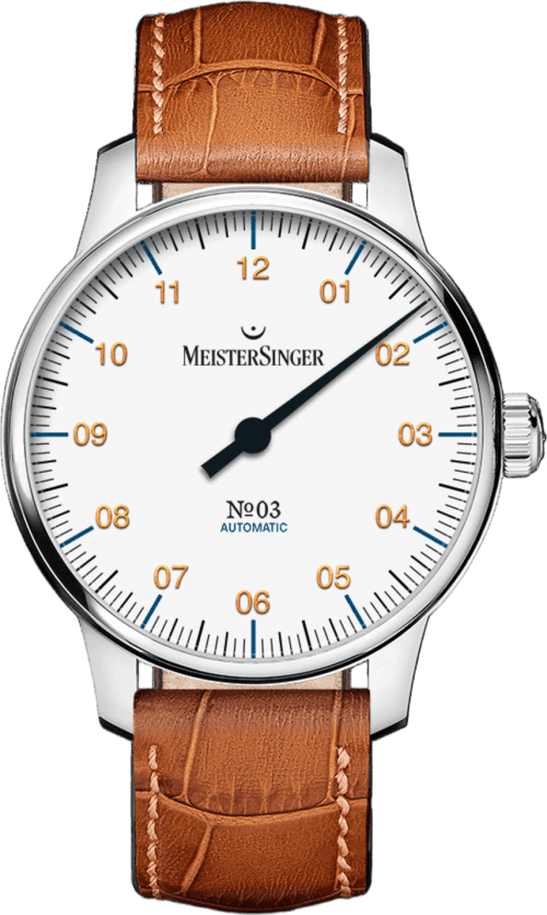 MeisterSinger №03 38mm - White