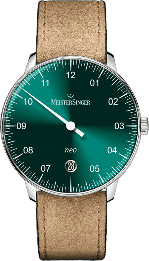 MeisterSinger Neo - Sunburst Green Dégradé