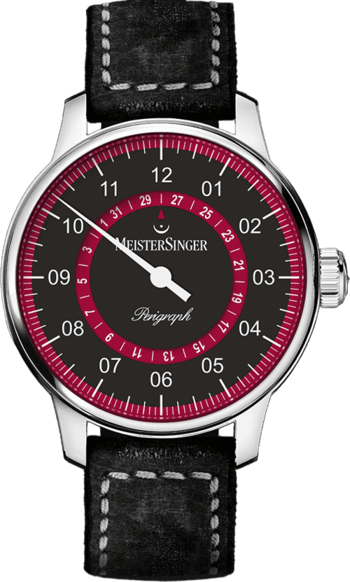 MeisterSinger Perigraph - Black with bordeaux