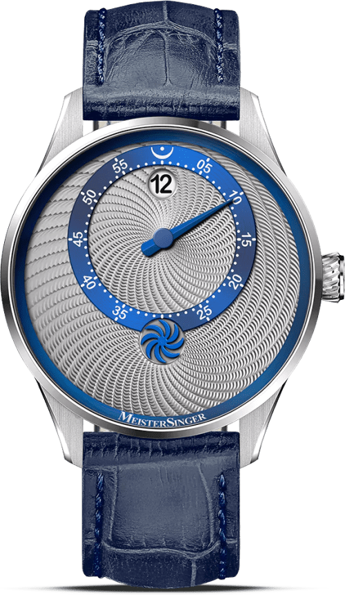 MeisterSinger Souscription Panthero Jumping Hour Guilloché