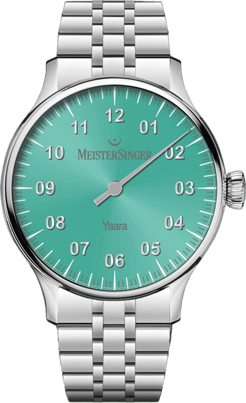 MeisterSinger Yaara - Mint with Silver