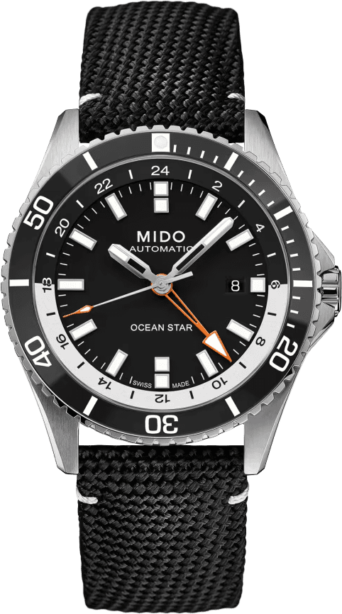 Mido Ocean Star GMT Captain Black