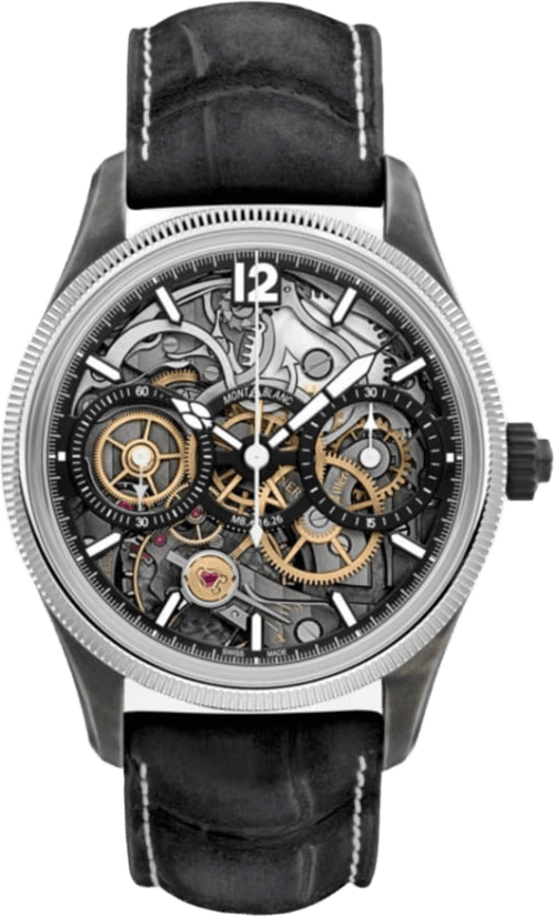 Montblanc Montblanc 1858 The Unveiled Secret Minerva Monopusher Chronograph