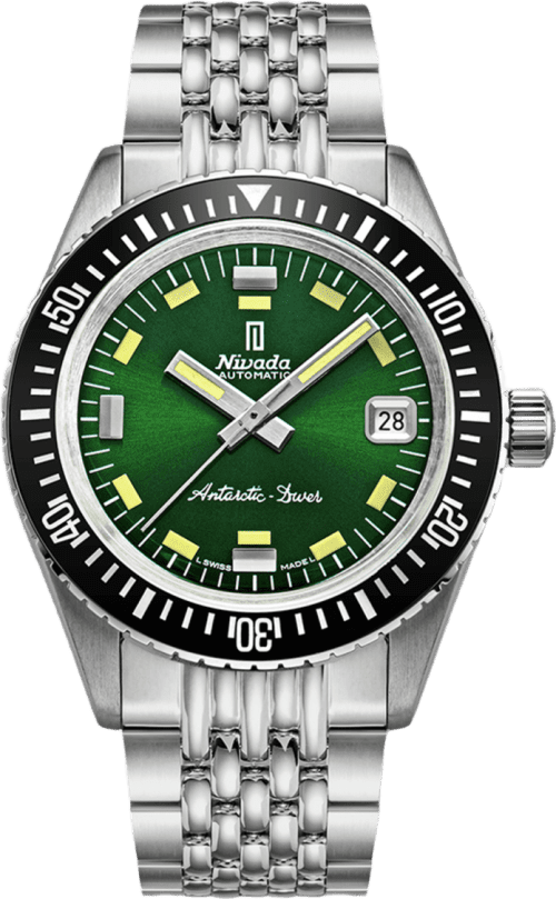 Nivada Grenchen Antarctic Diver Green