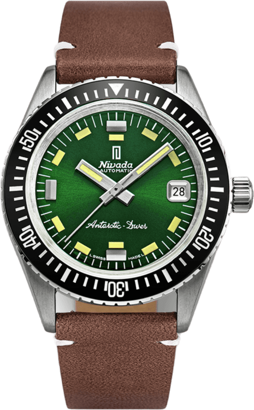 Nivada Grenchen Antarctic Diver Green