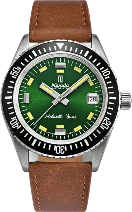 Nivada Grenchen Antarctic Diver Green