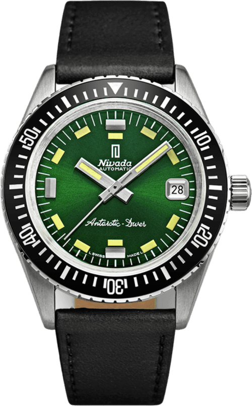 Nivada Grenchen Antarctic Diver Green