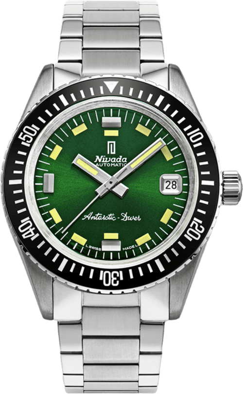 Nivada Grenchen Antarctic Diver Green