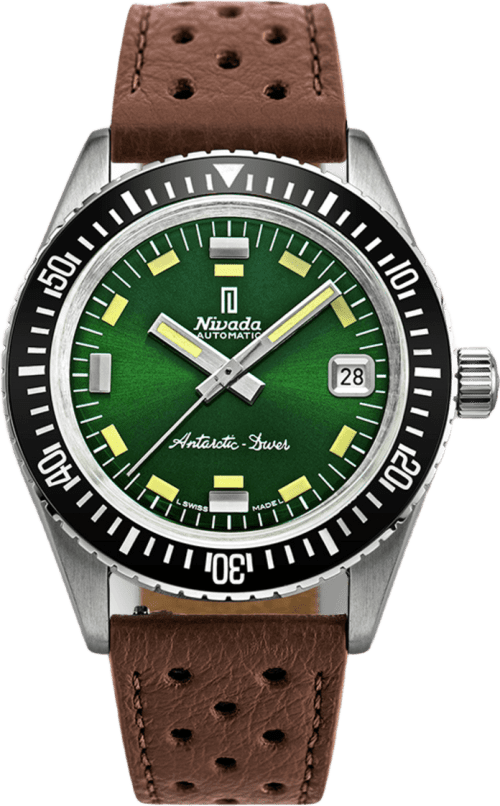 Nivada Grenchen Antarctic Diver Green