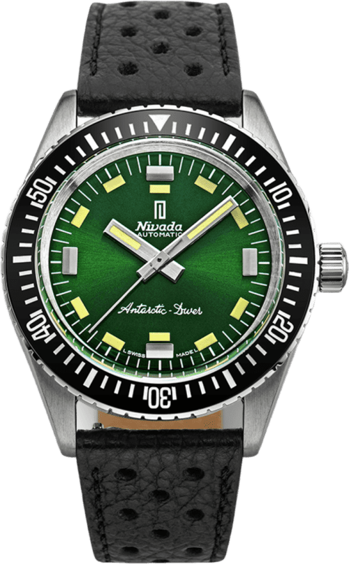 Nivada Grenchen Antarctic Diver Green