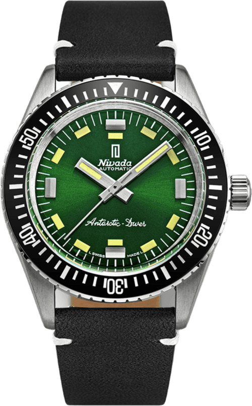 Nivada Grenchen Antarctic Diver Green