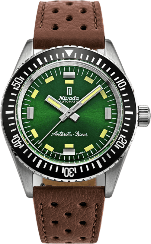 Nivada Grenchen Antarctic Diver Green
