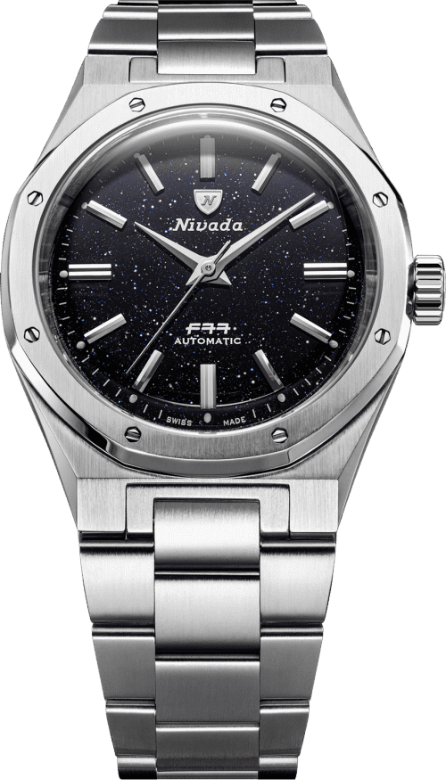 Nivada Grenchen F77 SST DARK BLUE AVENTURINE MK2