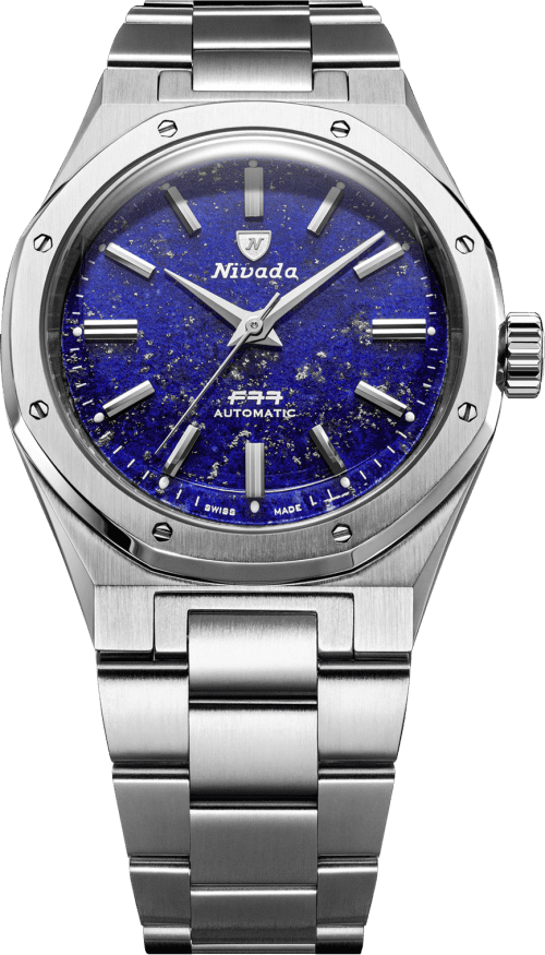 Nivada Grenchen F77 SST Lapis Lazuli MK2