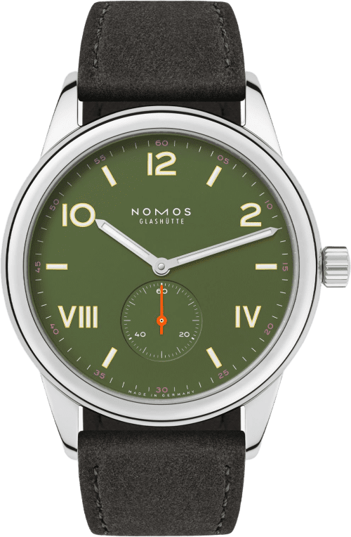 Nomos Glashütte Club Campus All Olive
