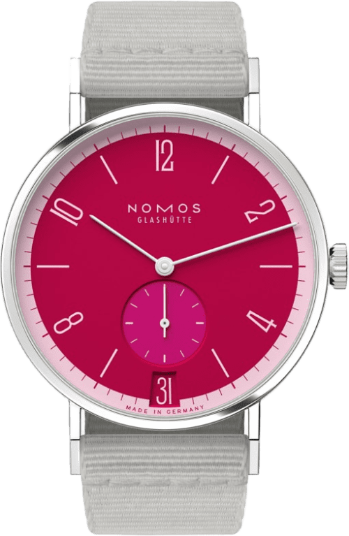 Nomos Glashütte Tangente 38 Date Chili