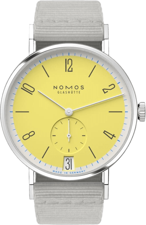 Nomos Glashütte Tangente 38 Date Kanari