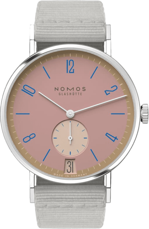 Nomos Glashütte Tangente 38 Date Pompadour
