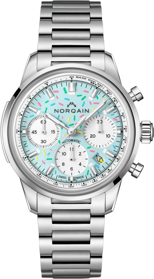 Norqain Freedom Chrono Enjoy Life Sprinkles Blue
