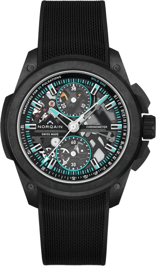 Norqain Wild ONE Skeleton Chrono Black