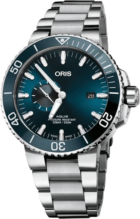 Oris Aquis Small Second, Date