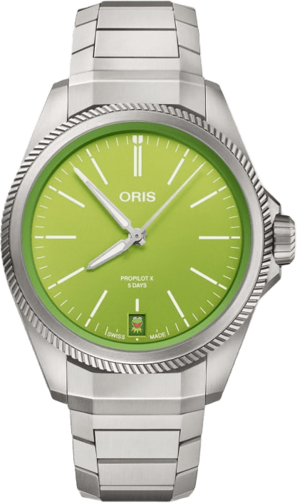 Oris Propilot X Kermit Edition