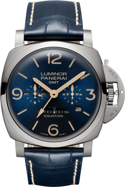 Panerai Luminor Equation Of Time Gmt Titanio