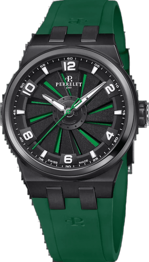 Perrelet Turbine Titanium 41 Green