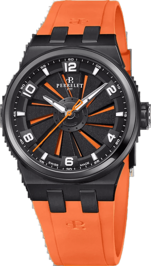 Perrelet Turbine Titanium 41 Orange