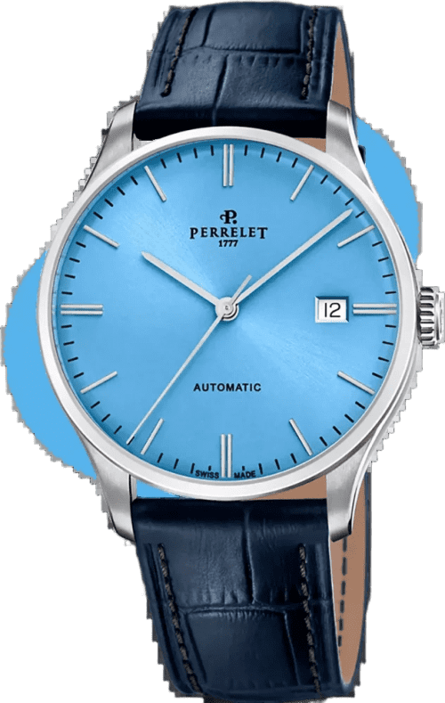 Perrelet Weekend 3-Hands Ice Blue