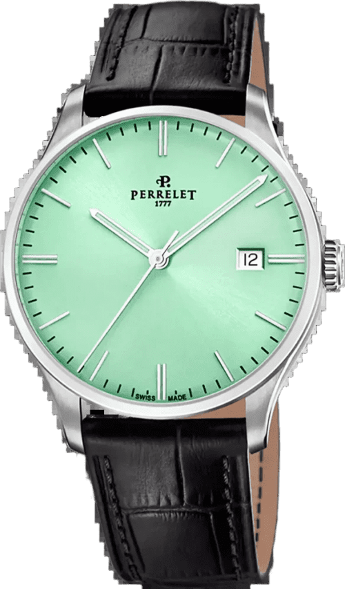 Perrelet Weekend 3-Hands Mint Green